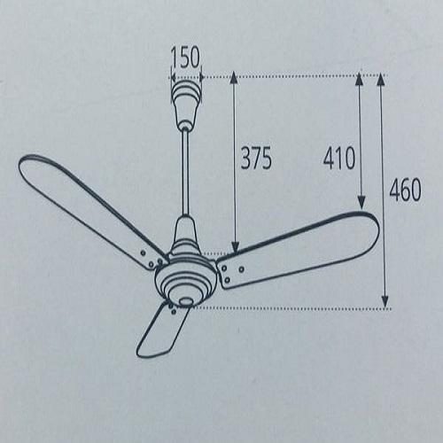 [HCM]Quạt trần Sinwa F611ORB 3 cánh gỗ