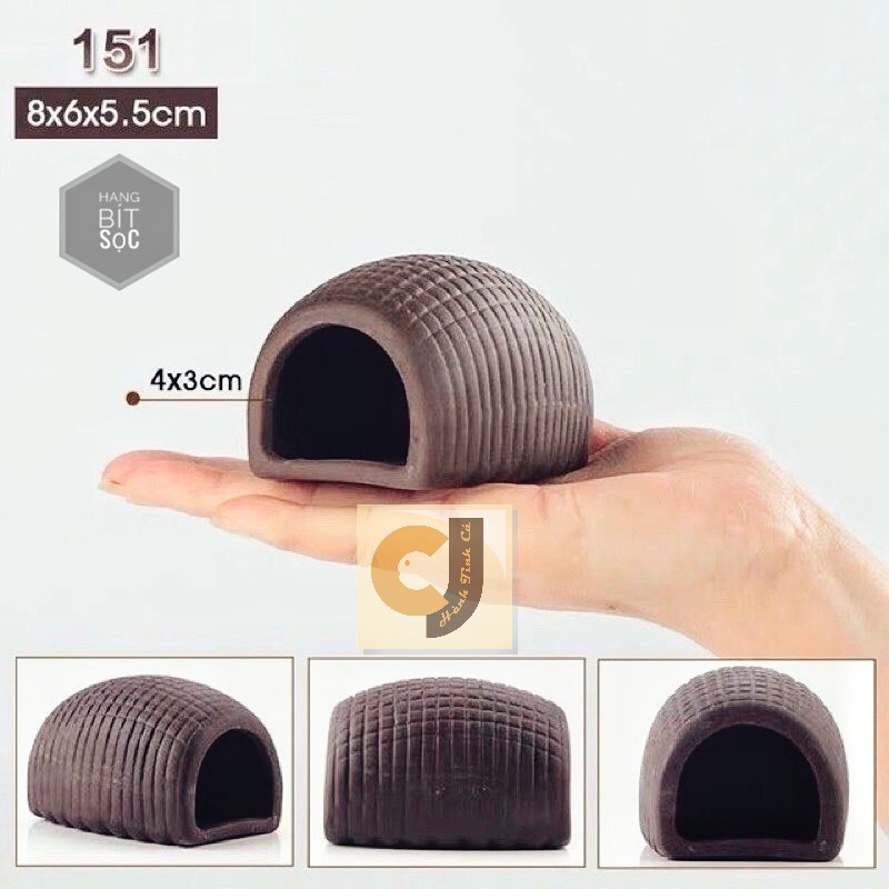Hang Gốm Trú Ẩn cho CÁ TÔM TÉP PLECO