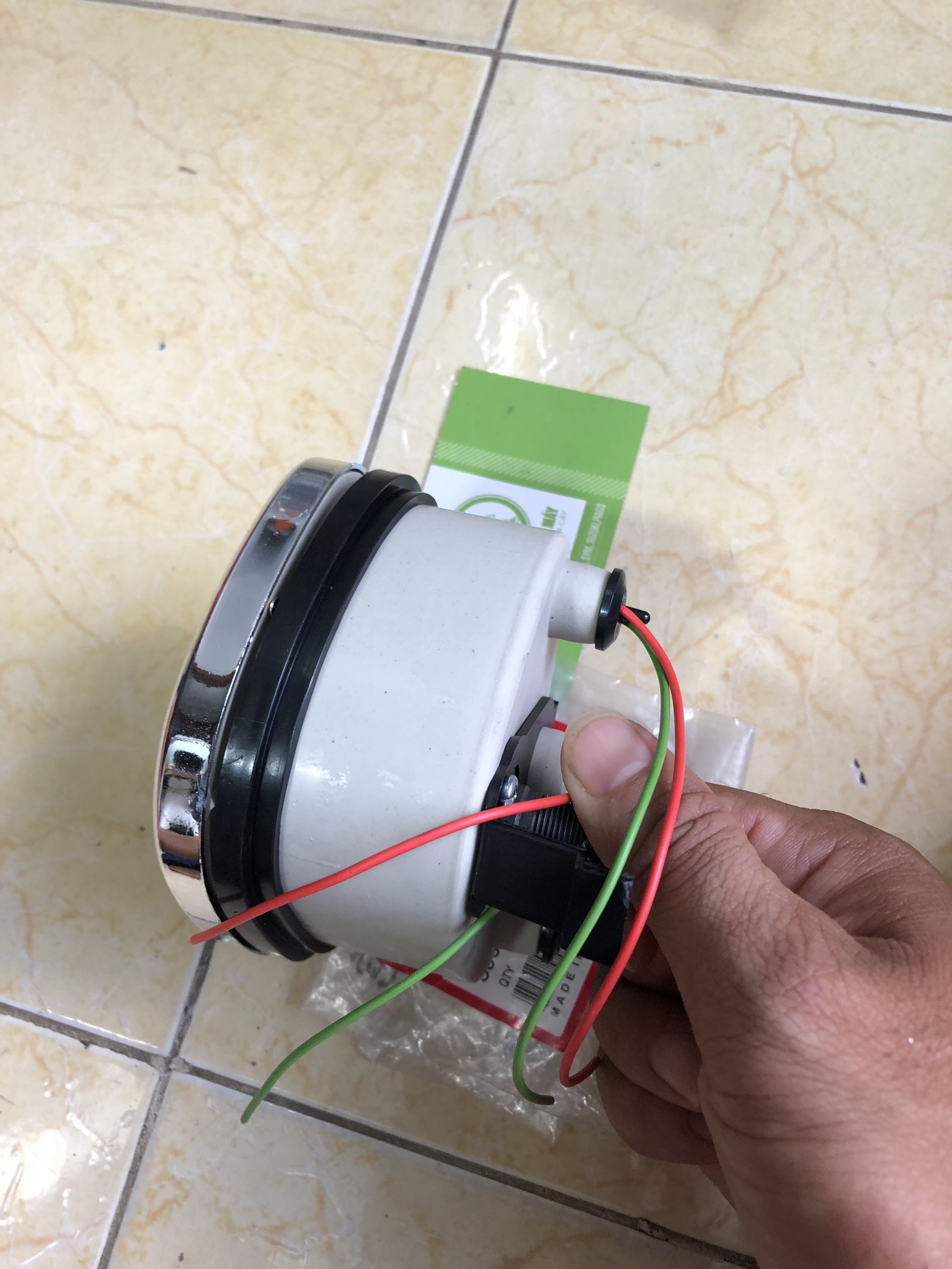 Đồng hồ xe máy 67 chạy được công tơ mét