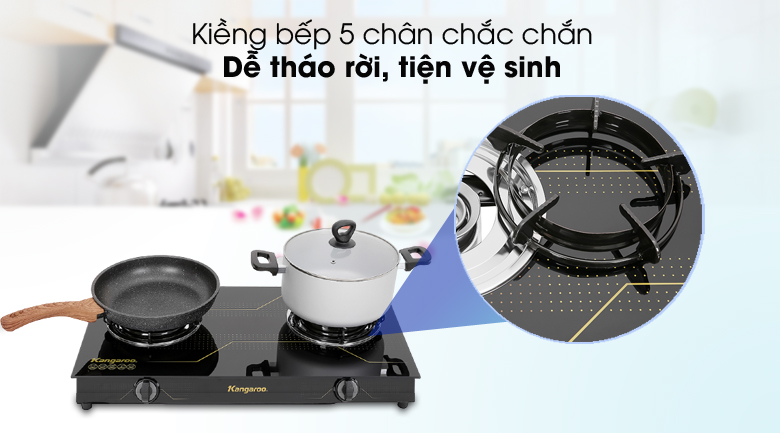 Bếp gas Kangaroo KG516M