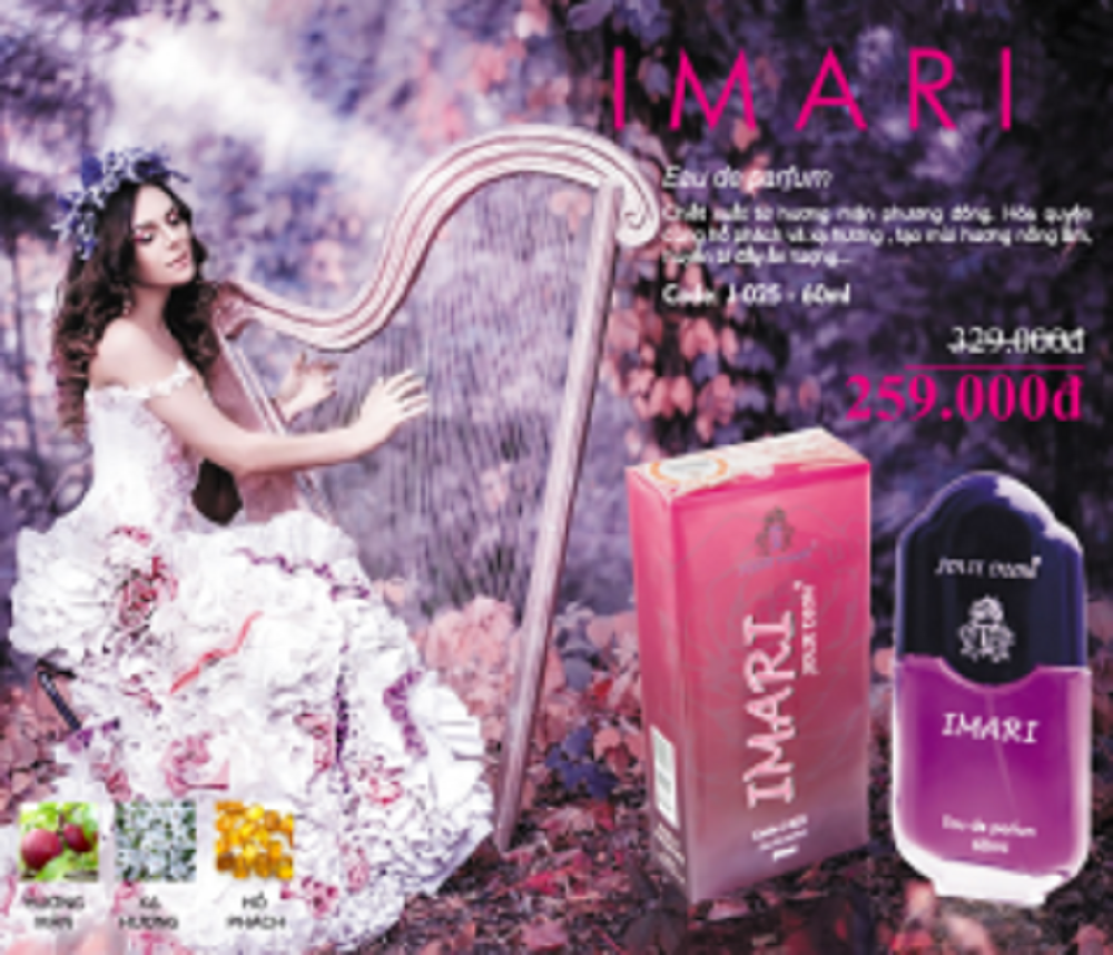 Nước Hoa Nữ 60ml Jolie Dion Imari Sing Eau De Parfume.