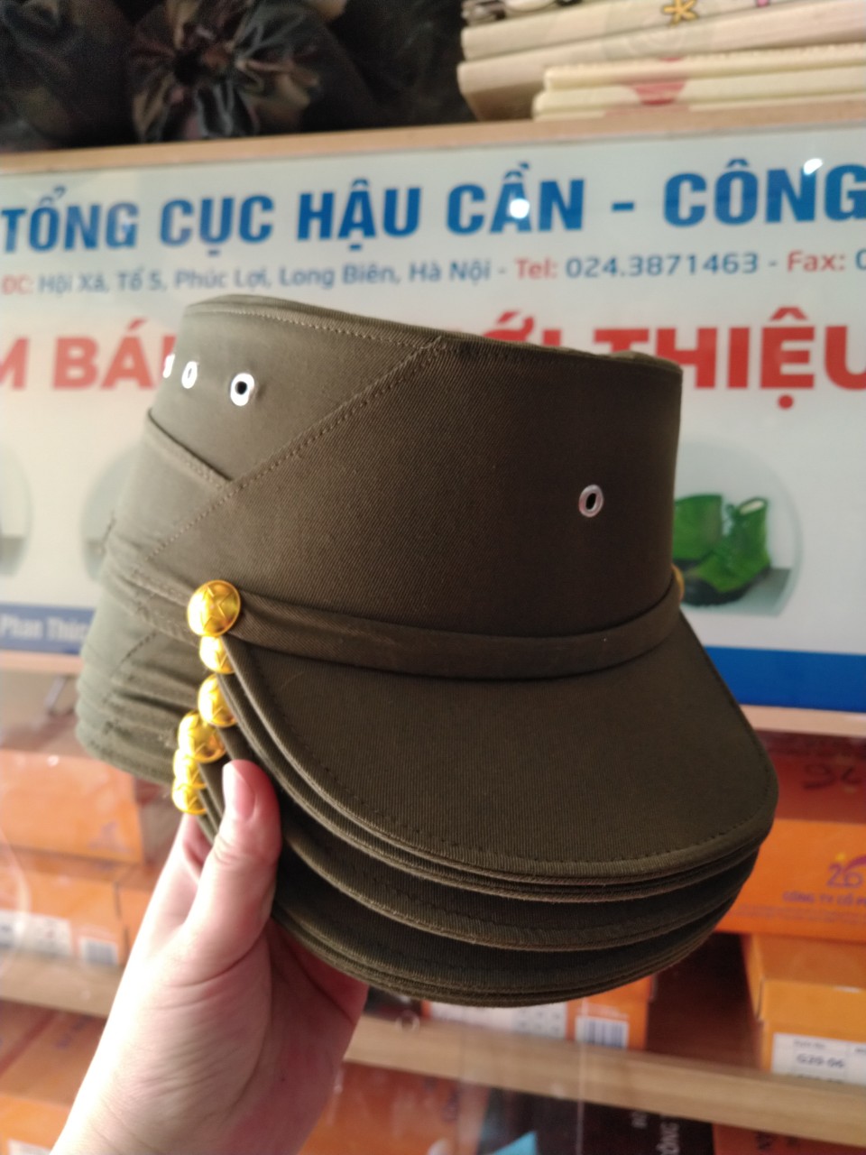 Mũ mềm cựu chiến binh