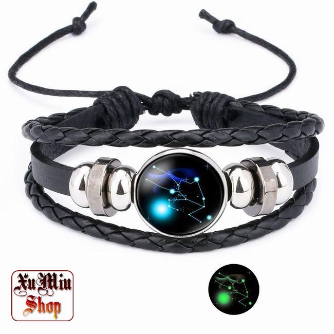 Vòng tay dạ quang chòm sao hoàng đạo XM05 - Kim Ngưu