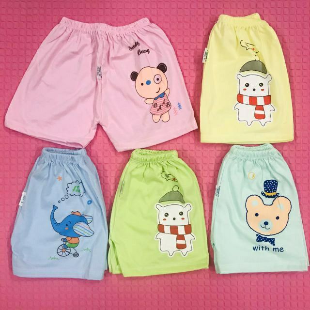 Quần cộc sơ sinh cho bé 3-11kg
