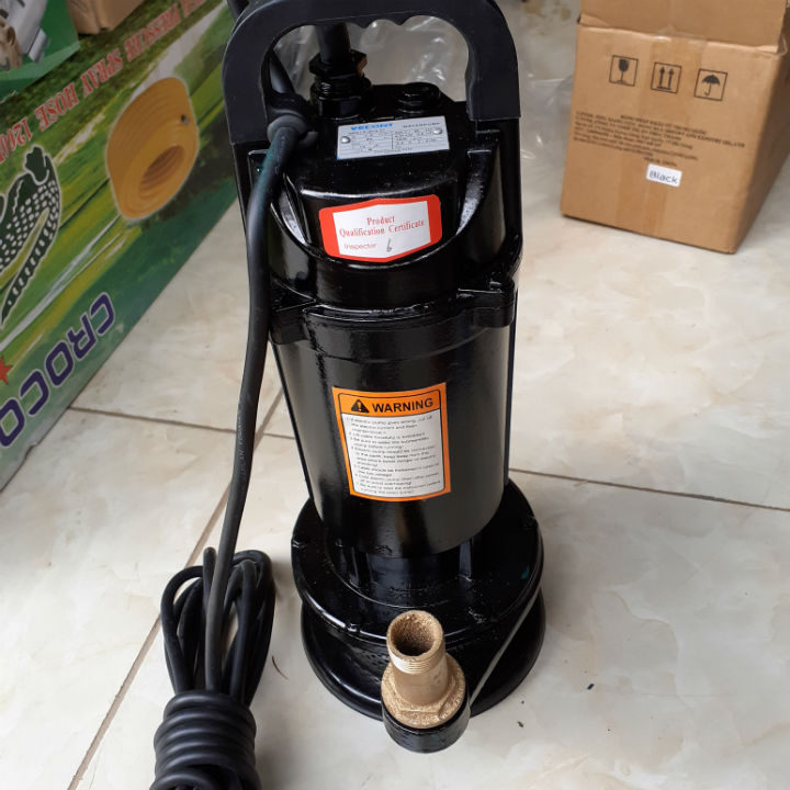 Máy bơm chìm điện 220v gold rabbit 370w - máy bơm tõm - máy bơm chìm điện 220v - máy bơm chìm nước thải - hút mương máng