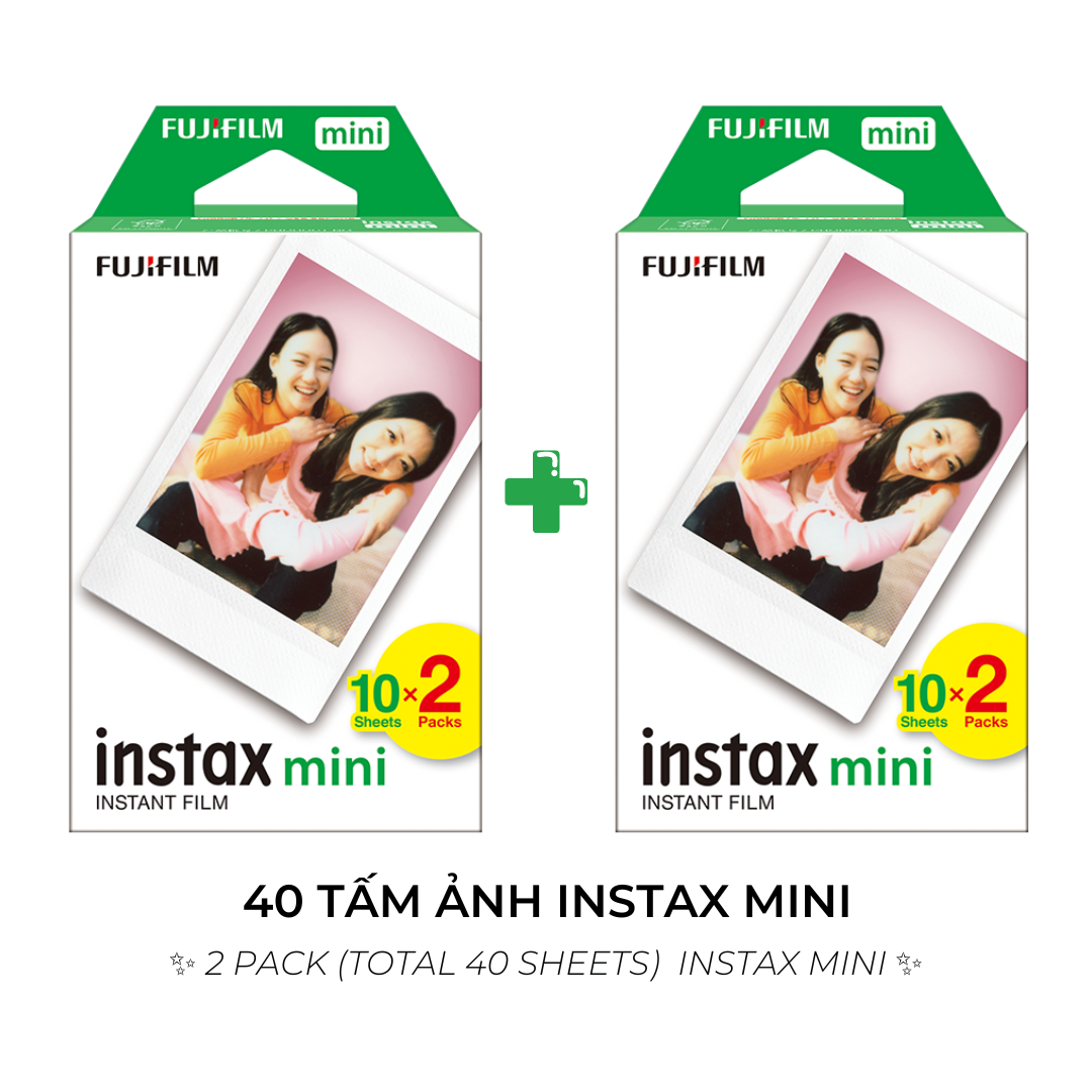 [HN] FILM INSTAX MINI - Viền Trắng - Giấy in cho máy ảnh lấy liền Fujifilm Instax Mini - Chính hãng Nhật DATE CAO - Instax Trà Sữa