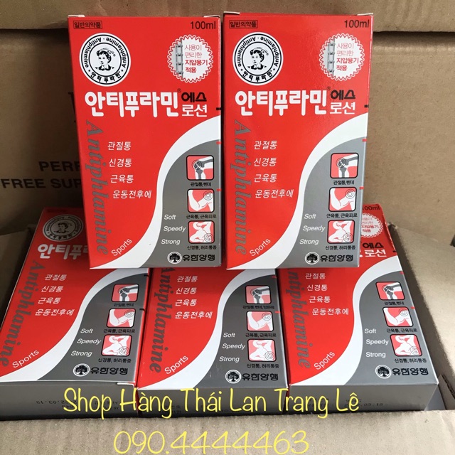 [HCM]Dầu Nóng Hàn Quốc Antiphlamine 100ml