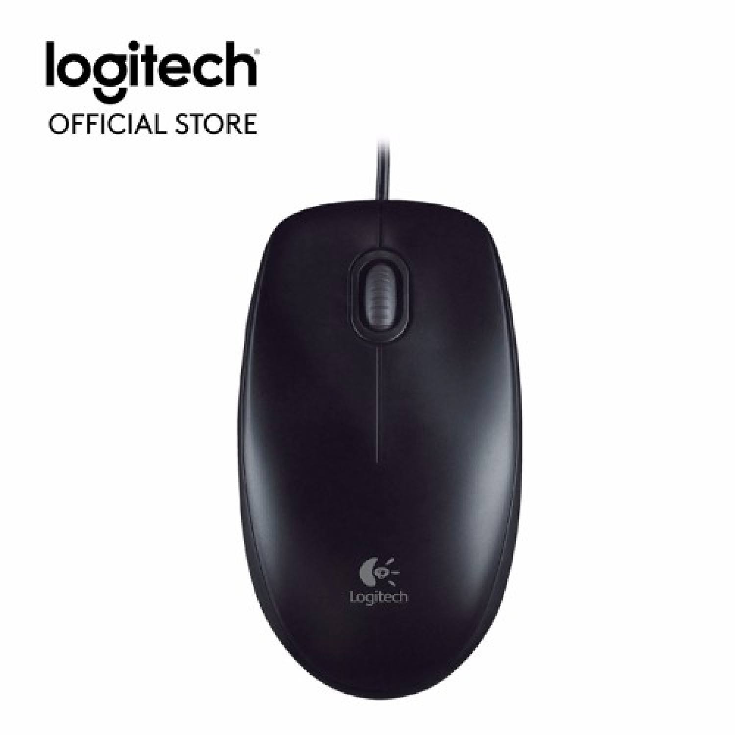 Chuột quang có dây Logitech B100