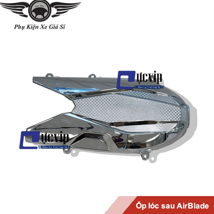 Chụp lốc máy sau airblade 2016 - 2019 xi mạ crom ms2577