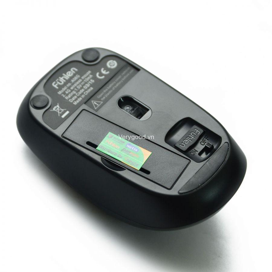 Chuột Không Dây Fuhlen A06G