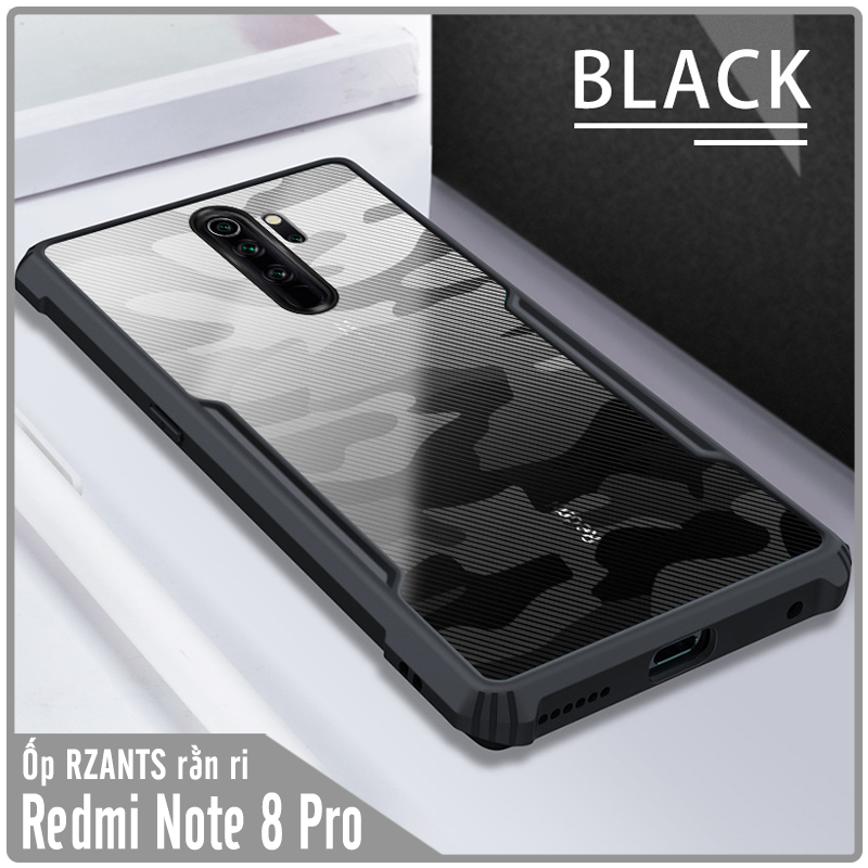 Ốp lưng cho Xiaomi Redmi Note 8 Pro Rzants rằn ri