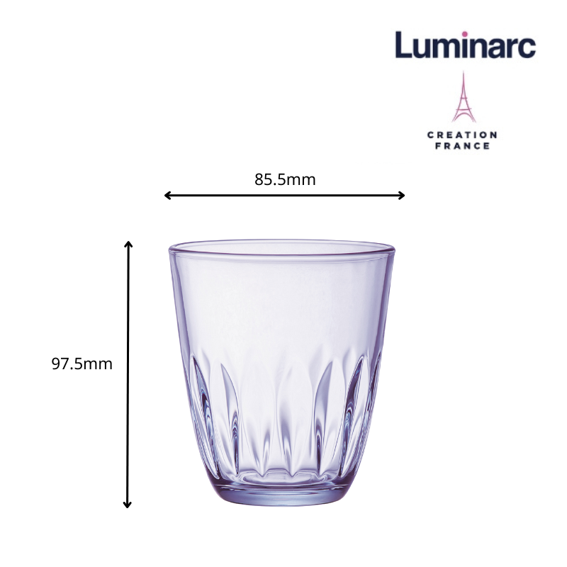 Bộ 6 Ly Thuỷ Tinh Luminarc Neo Purple 310ml