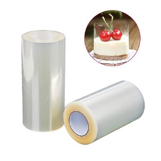 Cuộn mica cứng lót thành bánh mousse dài 10m