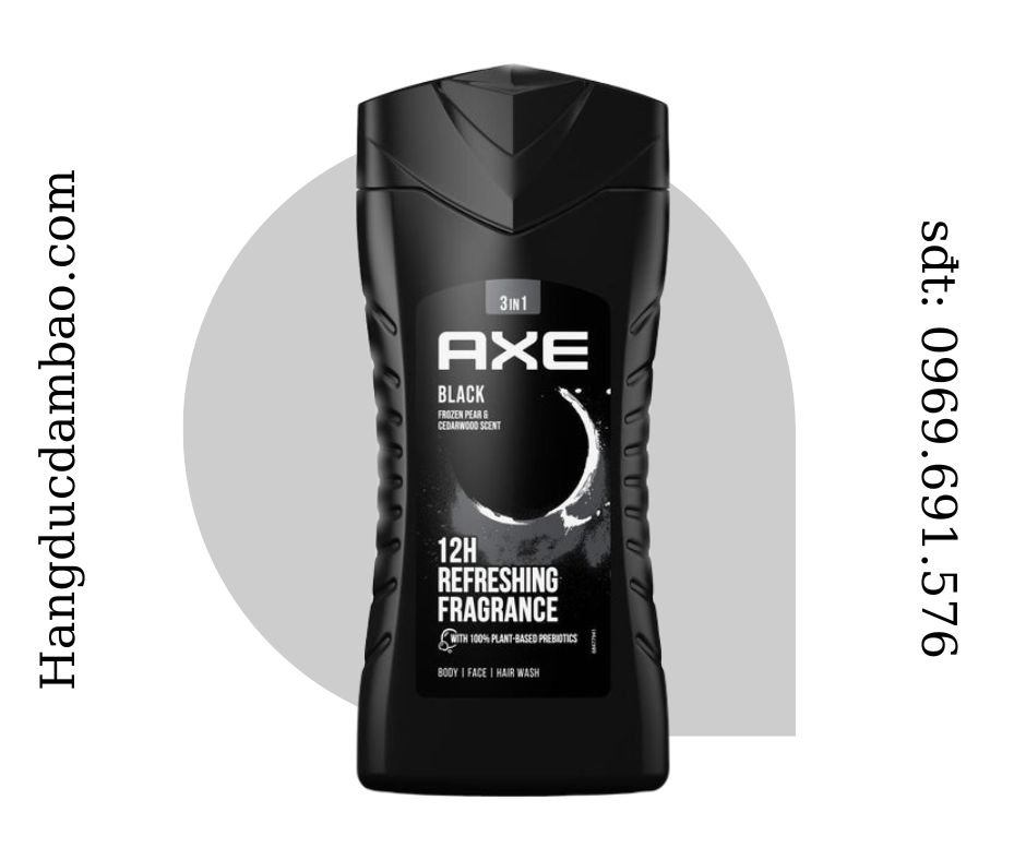 Axe Black shower gel, 250ml