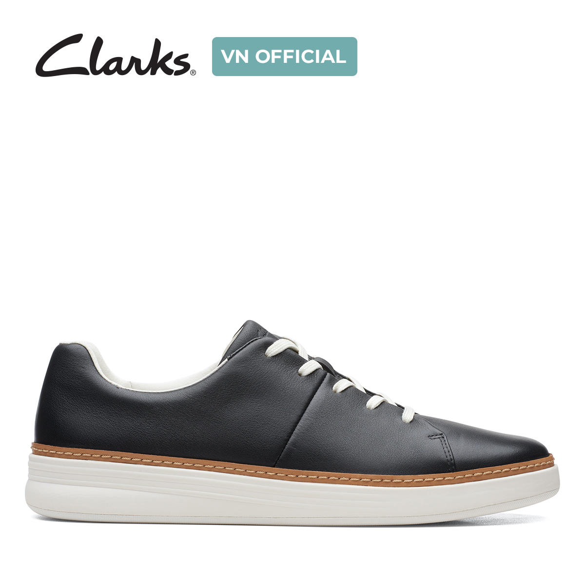 Giày Sneaker Da Nữ Clarks - Kerris Lace