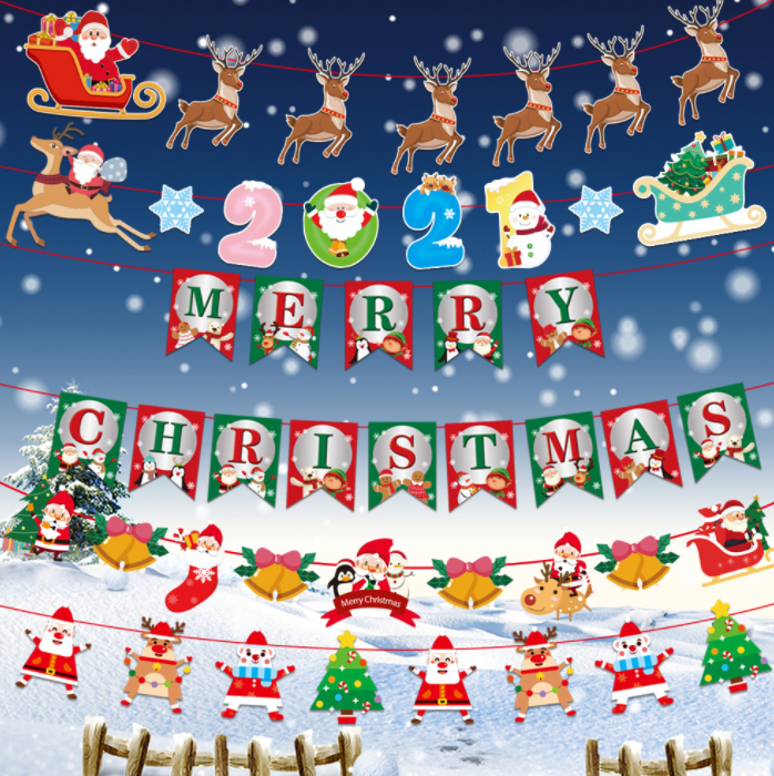 BST 03 CỜ TREO NOEL NHIỀU MẪU ...