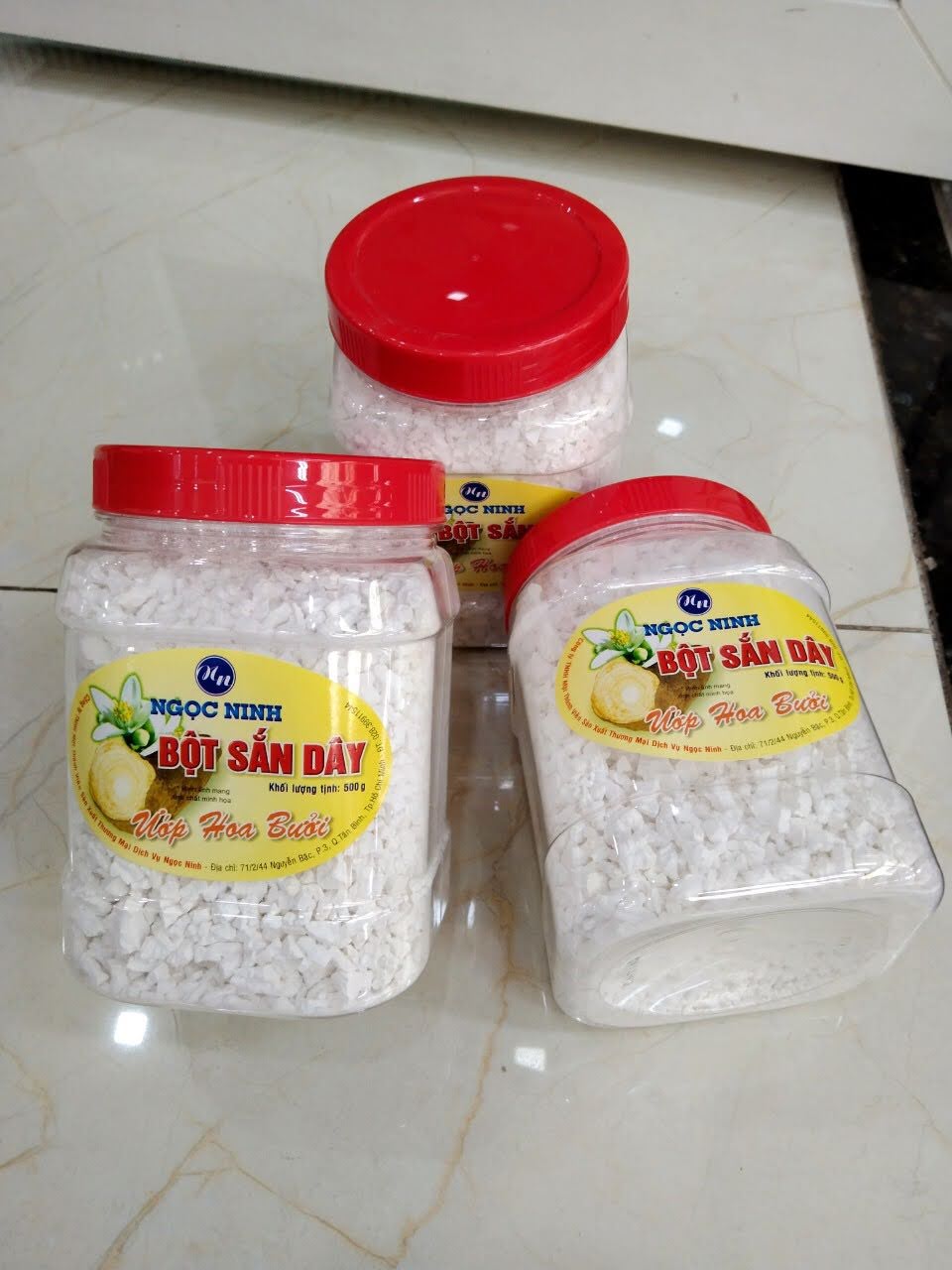 Bột sắn dây nguyên chất 500G/hủ