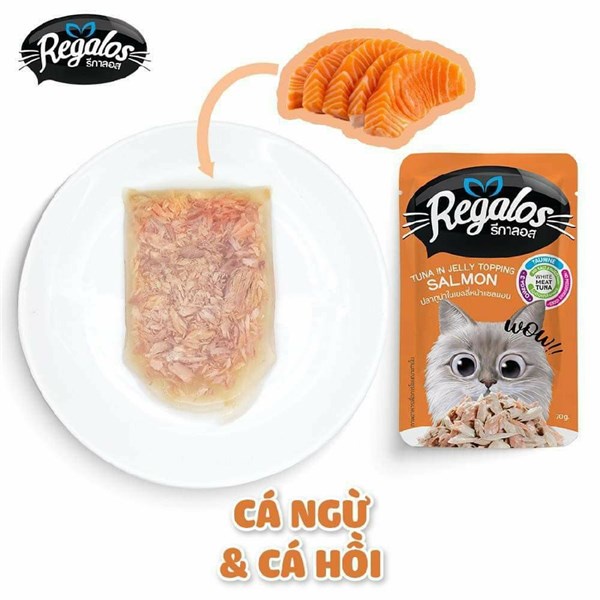 Pate mèo Regalos gói 70g(Thái Lan)