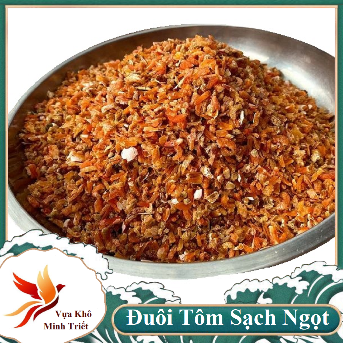 KHÔ ĐUÔI TÔM KHO QUẸT 1KG  ĐUÔI TÔM VỰA KHÔ MINH TRIẾT DÙNG NẤU CANH NGỌT NƯỚC , KHO QUẸT, XÀO  GIÀU ĐẠM VÀ SẮT