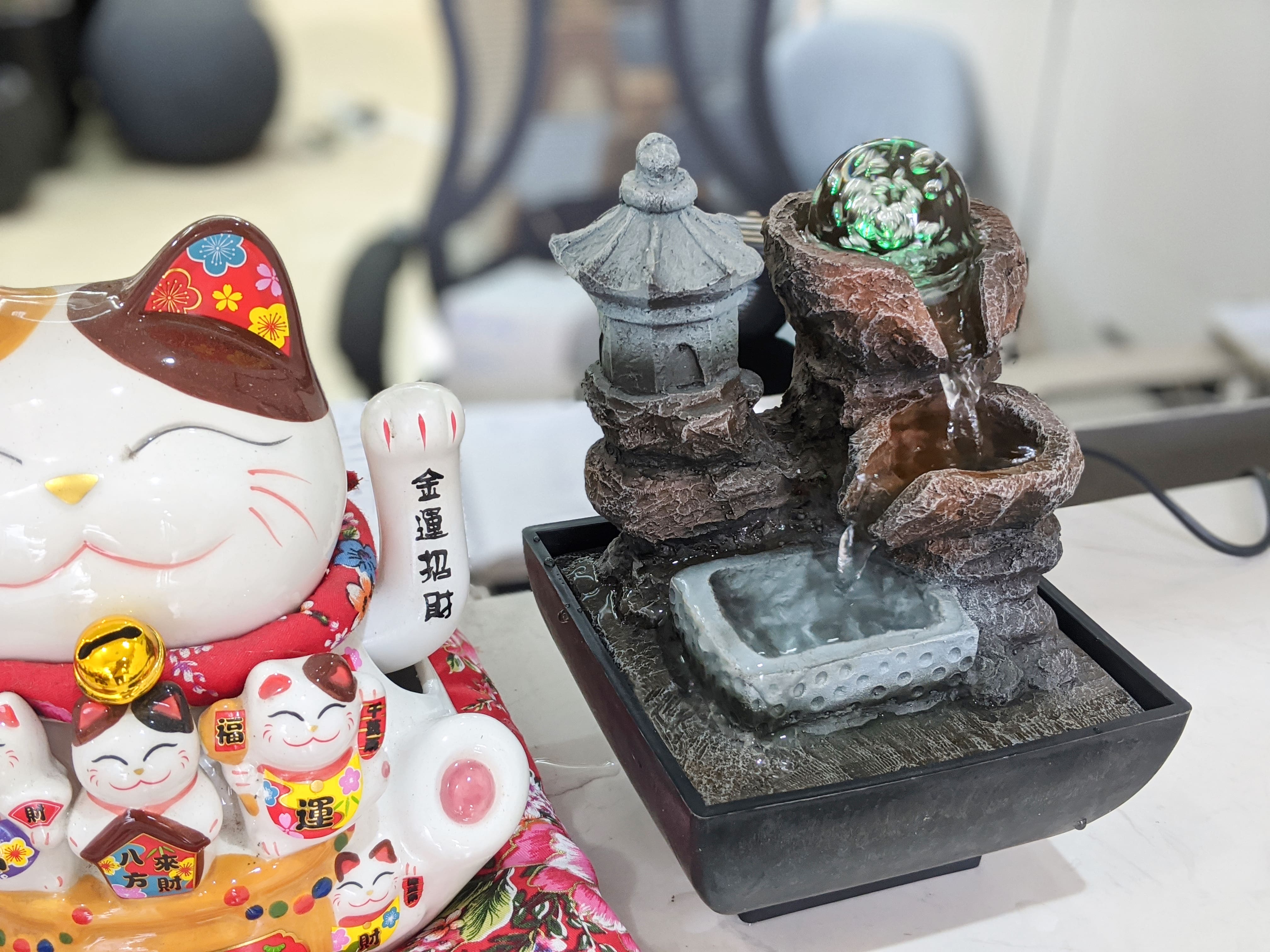 THÁC NƯỚC MINI ĐỂ BÀN – MÁI ĐÌNH