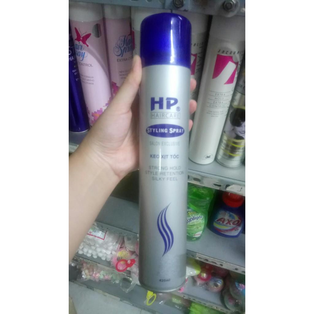 Keo xịt tóc HP 420ML siêu cứng