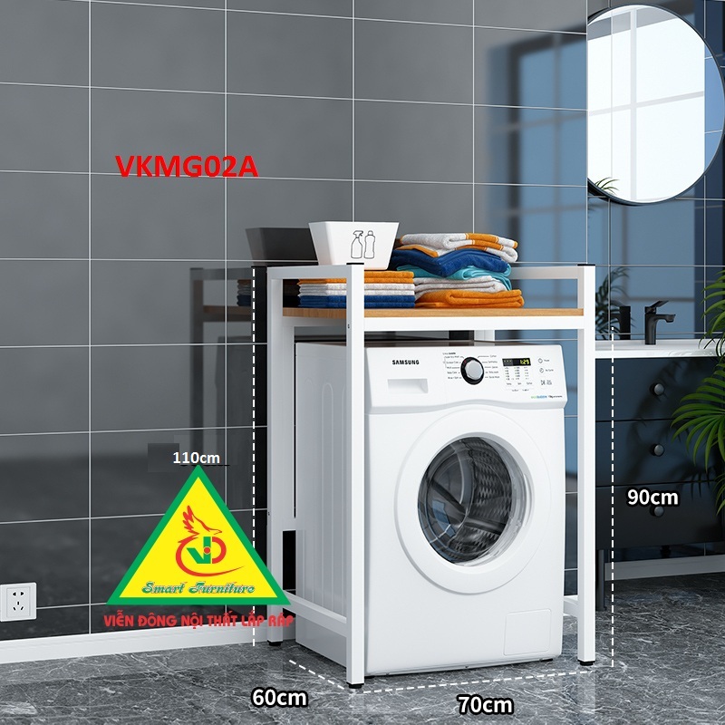 Kệ máy giặt 1 tầng VKMG02A - Nội thất lắp ráp Viendong Adv