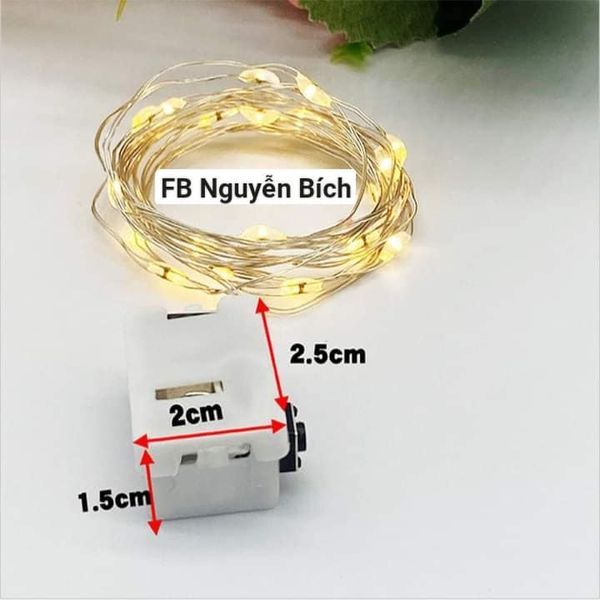 dây Đèn Led Đom Đóm, Đèn Fairylight dây led dài 2m