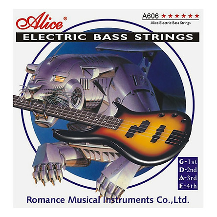 Dây Đàn Guitar Bass 4 dây Alice A606 (4) Chính Hãng