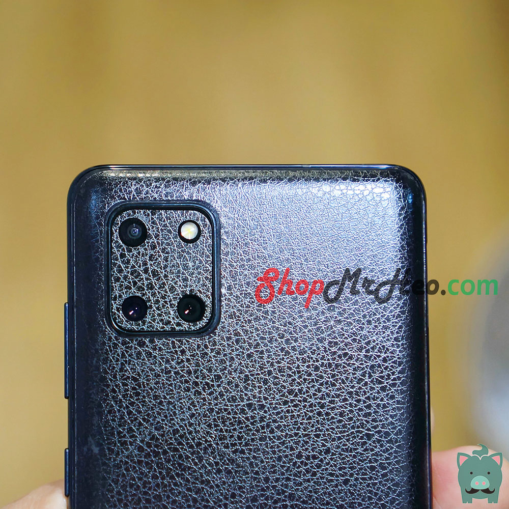 [HCM]Skin Dán Mặt Sau Lưng Vân 3D Giả Da Samsung Galaxy Note 10 Lite - S10 Lite