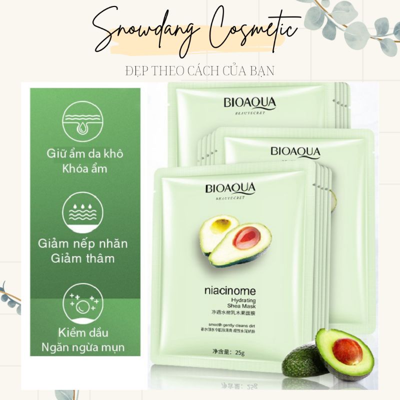 ( TP HCM) Mặt nạ bioqua bơ