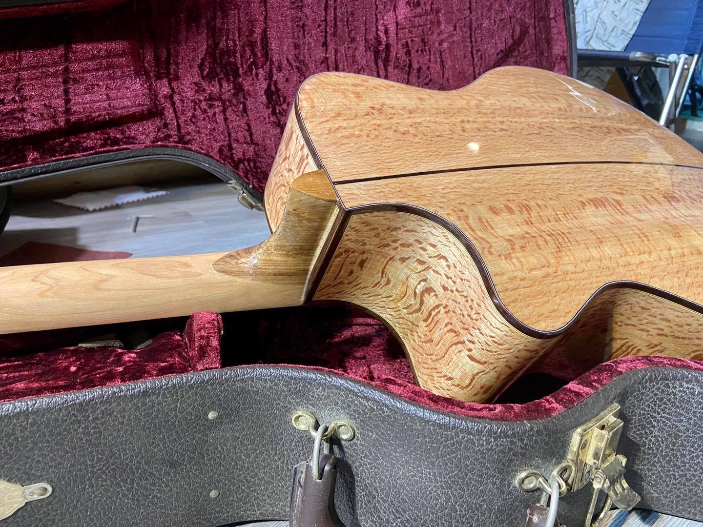 [HCM]Đàn Guitar Acoustic Gỗ Sồi Pháp full solid Bảo hành 24 tháng