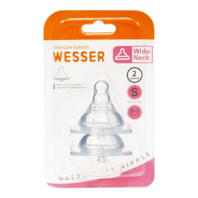 Núm ti Wesser cổ rộng siêu mềm (Giá bán 1 chiếc)
