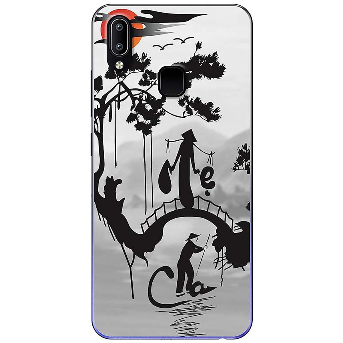 Ốp lưng dành cho Vivo Y93 mẫu Cha mẹ núi sông