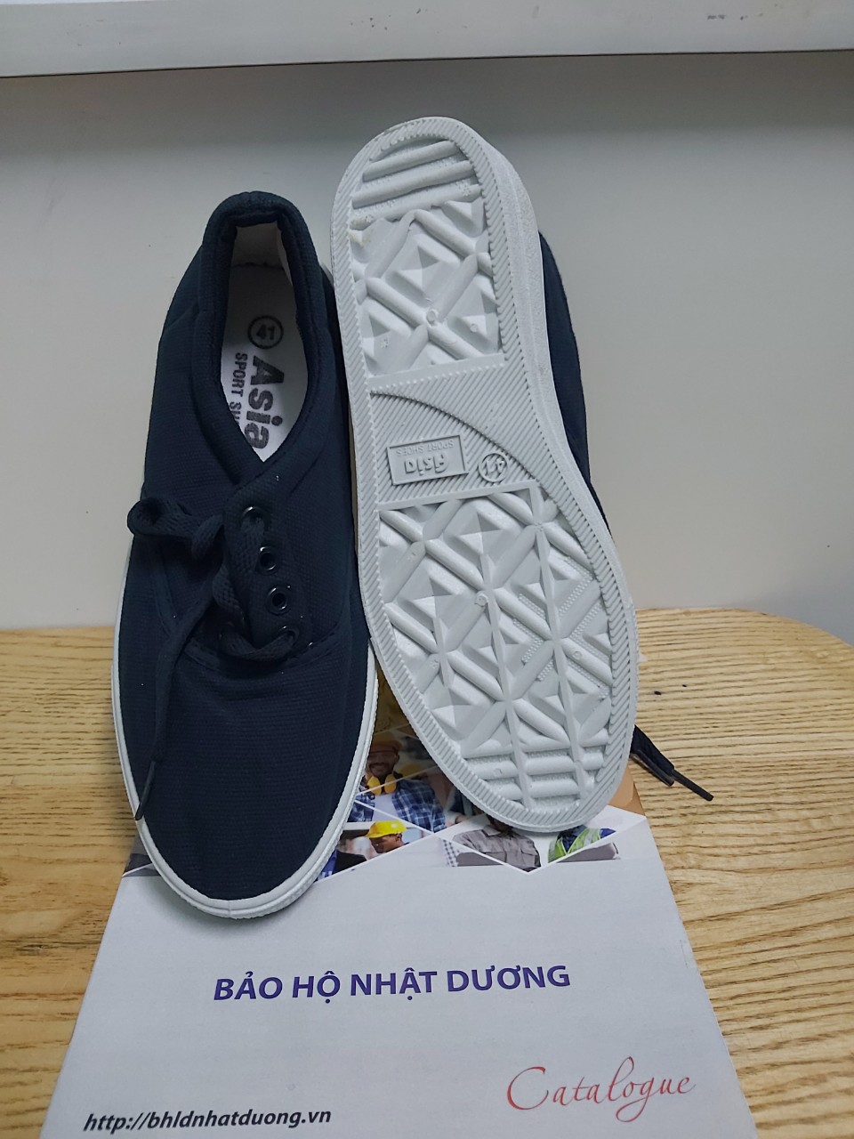 Giày bảo hộ  Asia xanh