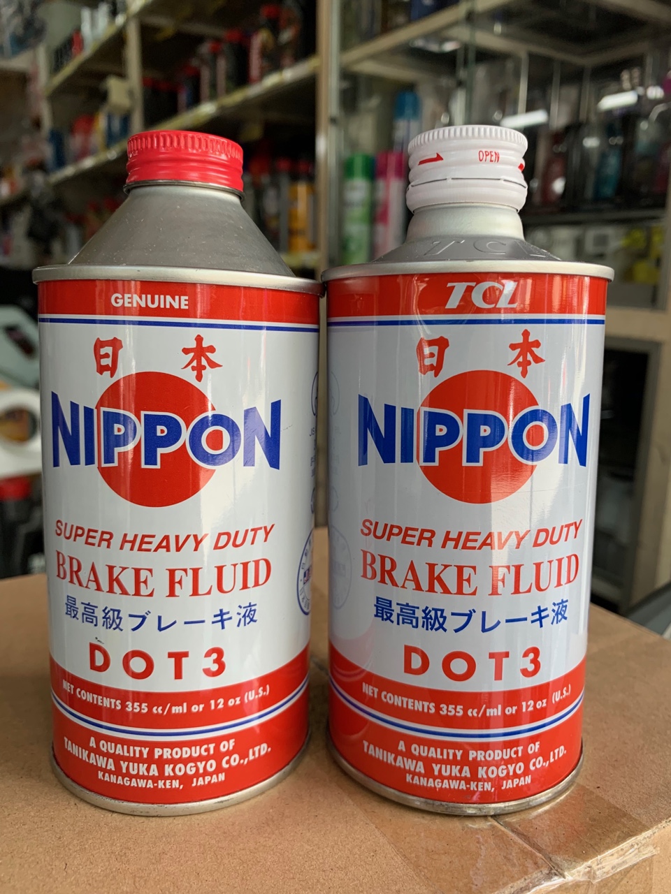 [HCM]DẦU THẮNG ĐỎ NIPPON DOT3 355ml