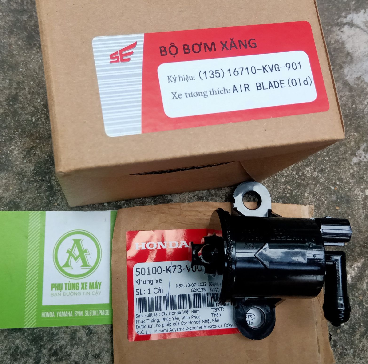Air Blade 110 Gasoline Pump Set (Mechanical Pump)
