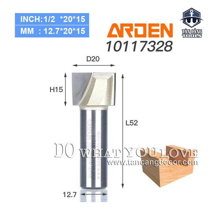 Mũi Router Lấy Nền Arden Cốt 12.7 mm (nhiều kích thước)