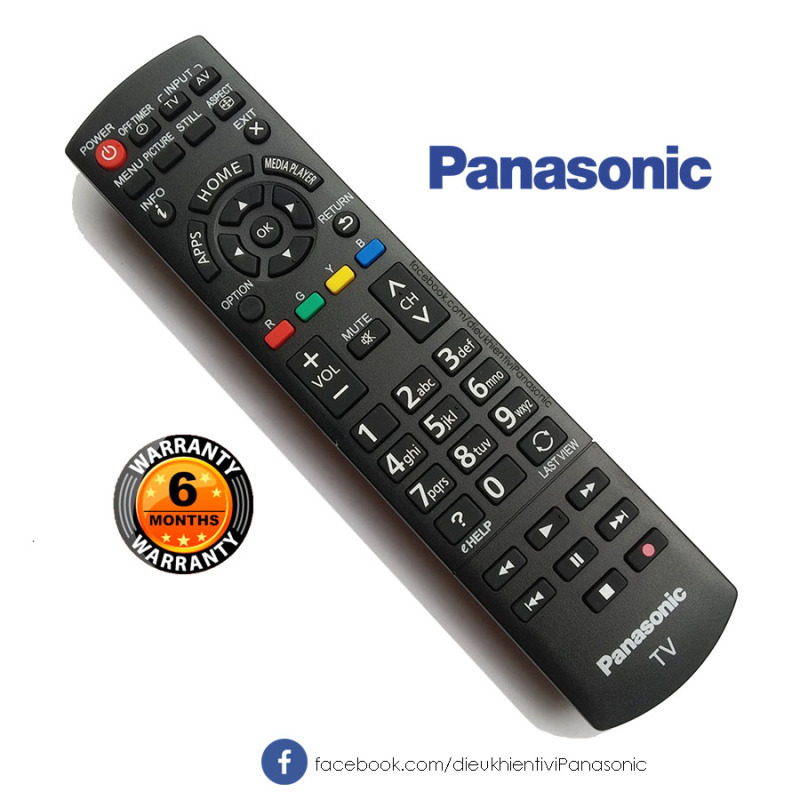 Bảng giá Remote điều khiển TV Panasonic chính hãng