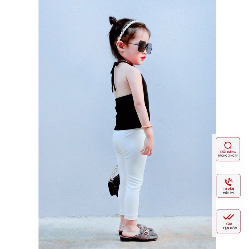 Quần Legging Dài Bé Gái Dáng Ôm Cực Đẹp Cho Bé