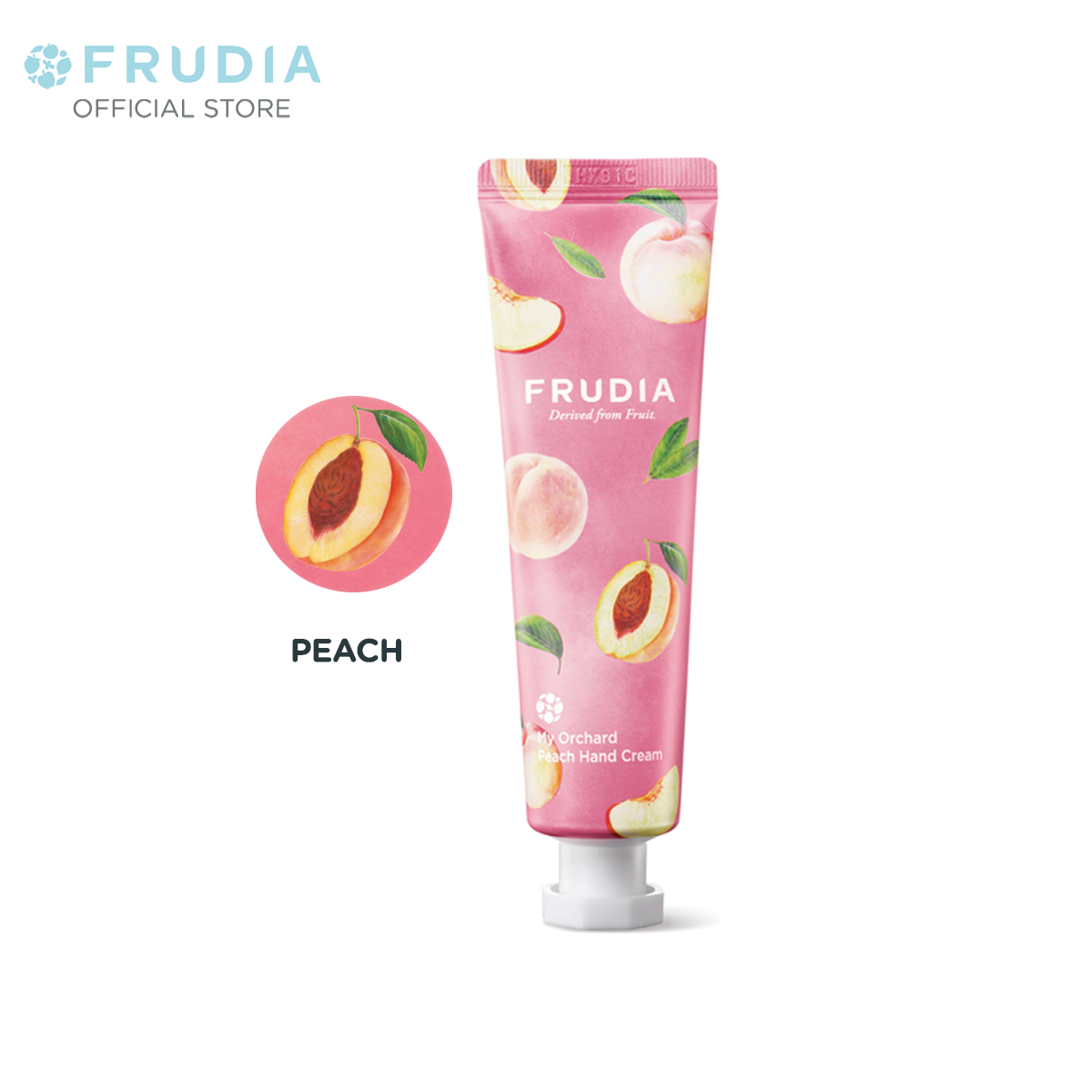 Kem Dưỡng Ẩm Tay Chiết Xuất Từ Trái Đào Frudia My Orchard Peach Handcream