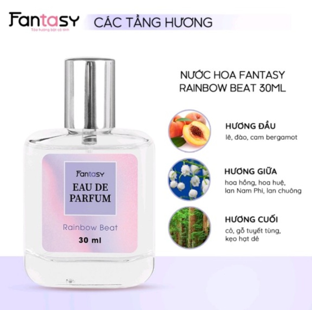 NƯỚC HOA FANTASY 30ML ( 5 MÙI HƯƠNG)