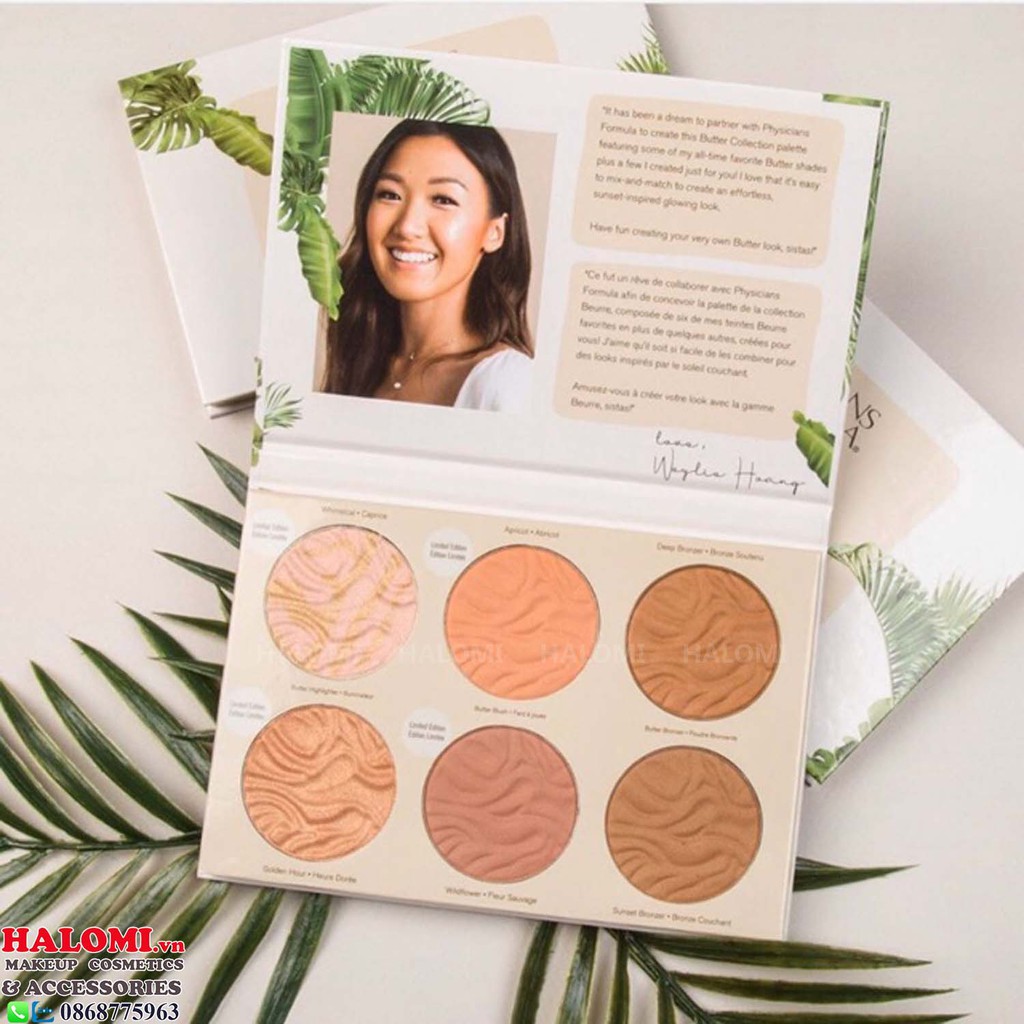 Phấn má hồng Physician Formula Butter Collection dừa Bronzer highlight HALOMI STORE