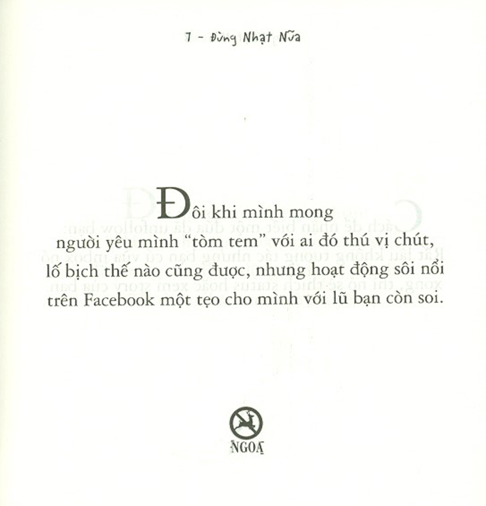 Đừng Nhạt Nữa