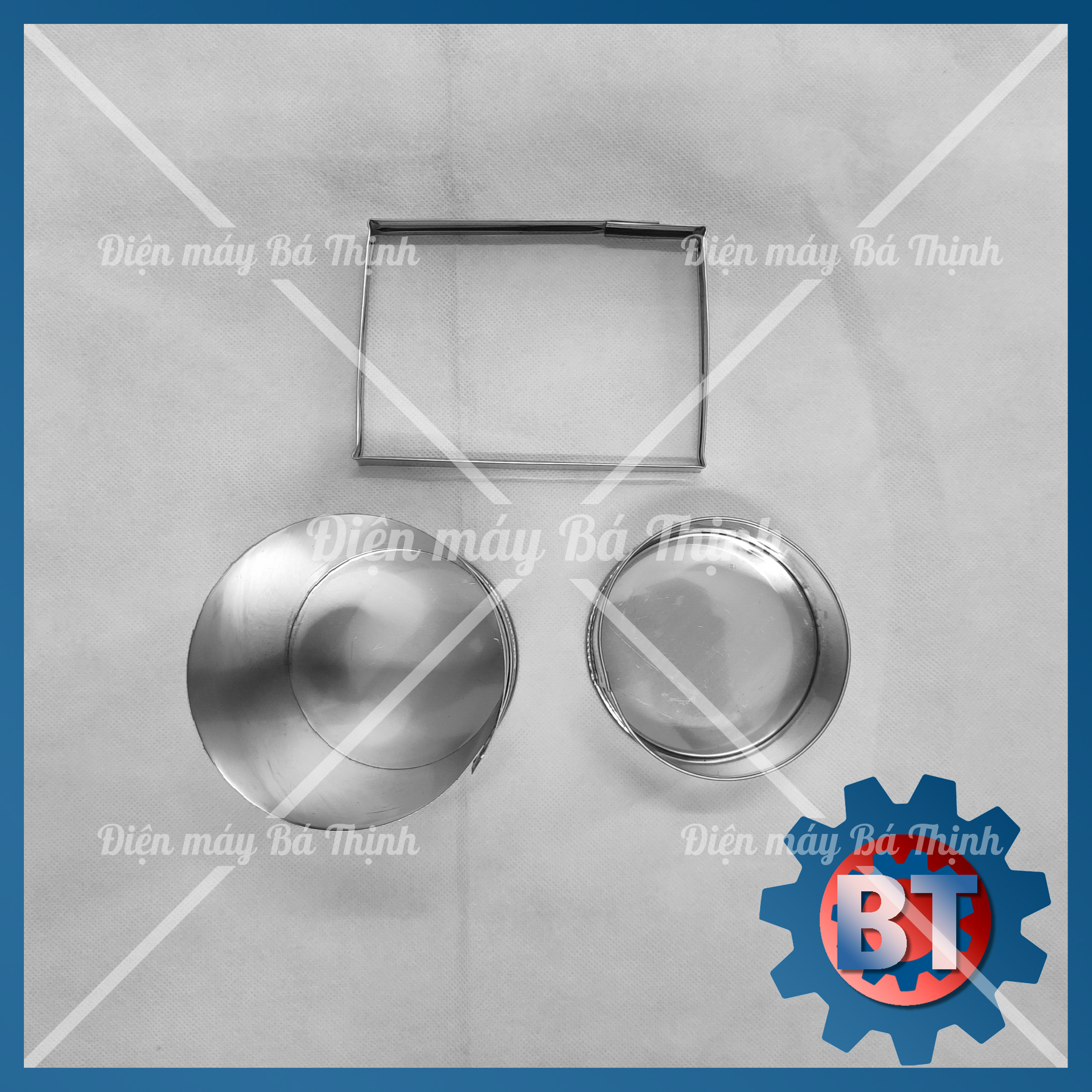 Khuôn làm giò chả lụa 0.5kg, 1.0kg chất liệu INOX