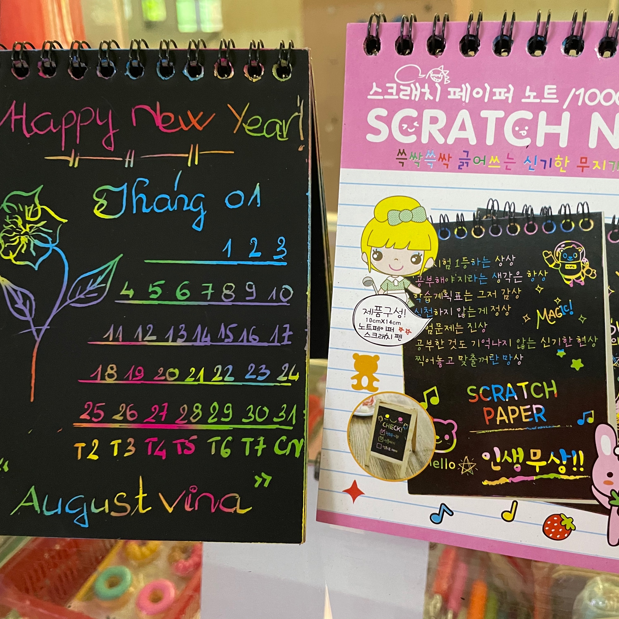 [HCM]Sổ vẽ ma thuật ( Scratch Note ) - Sáng tạo cho bé
