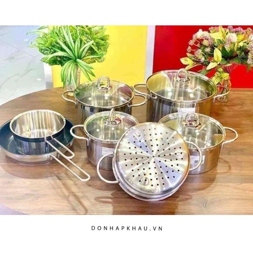 7-piece Diamant siphon pan set