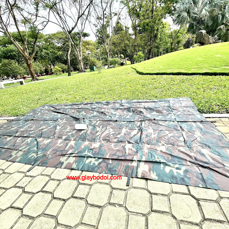 [3m2m x 1m8] Tăng che mưa, tấm bạt che mưa rằn ri cao cấp (Miễn phí giao hàng )