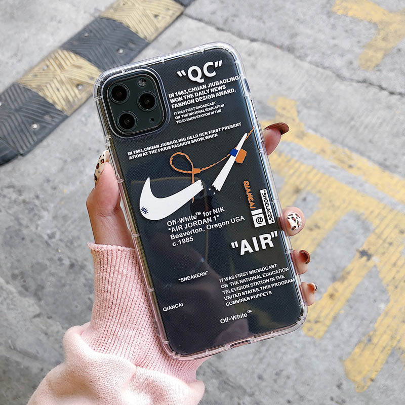 Ốp Lưng Silicon Chống Sốc Off White