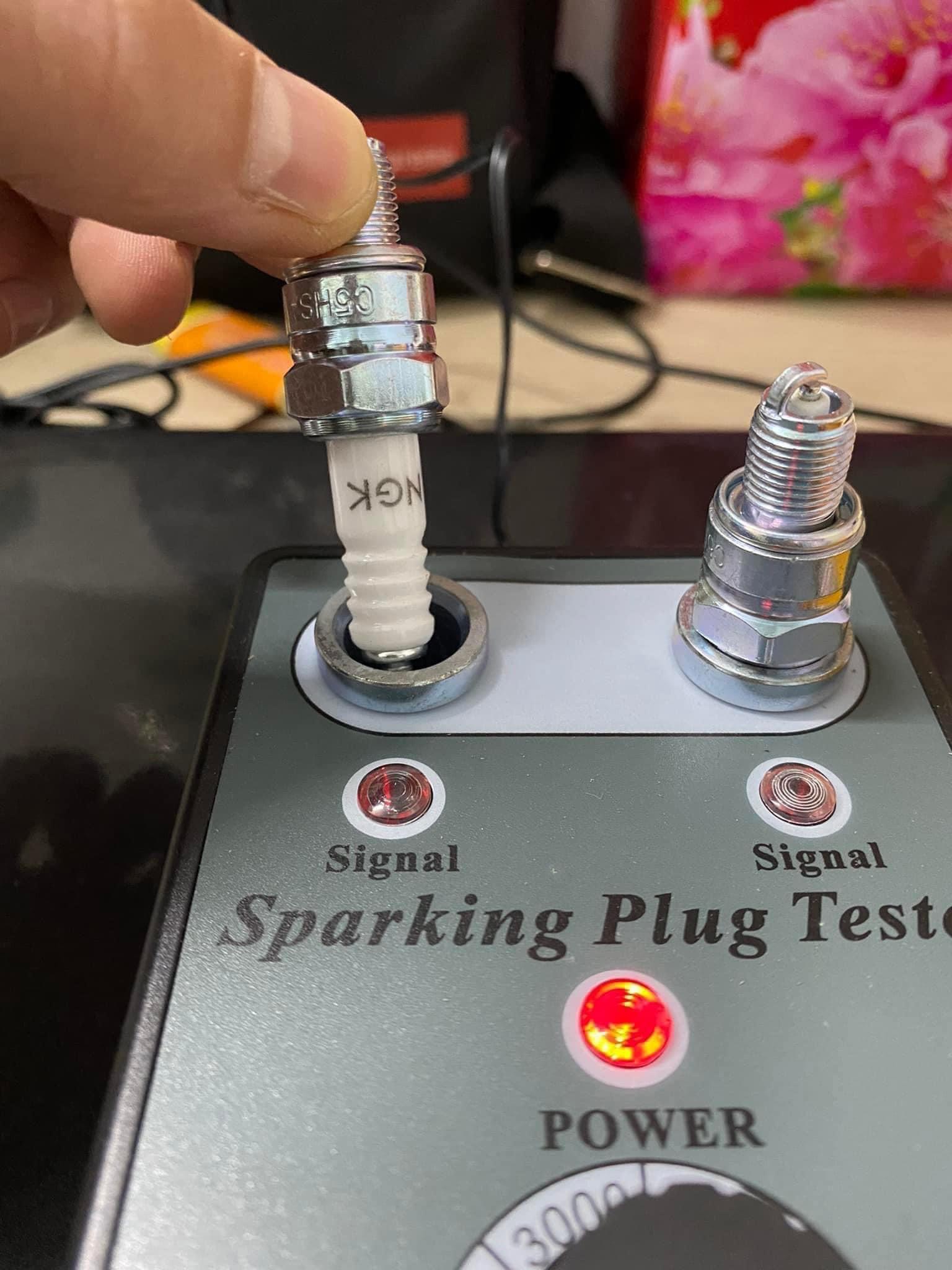 Máy kiểm tra bugi CHUẨN XÁC, dụng cụ test đánh lửa bugi tiện lợi