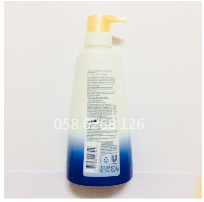 [HCM]Dầu Gội Dove 450ml - Chính Hãng Thái Lan